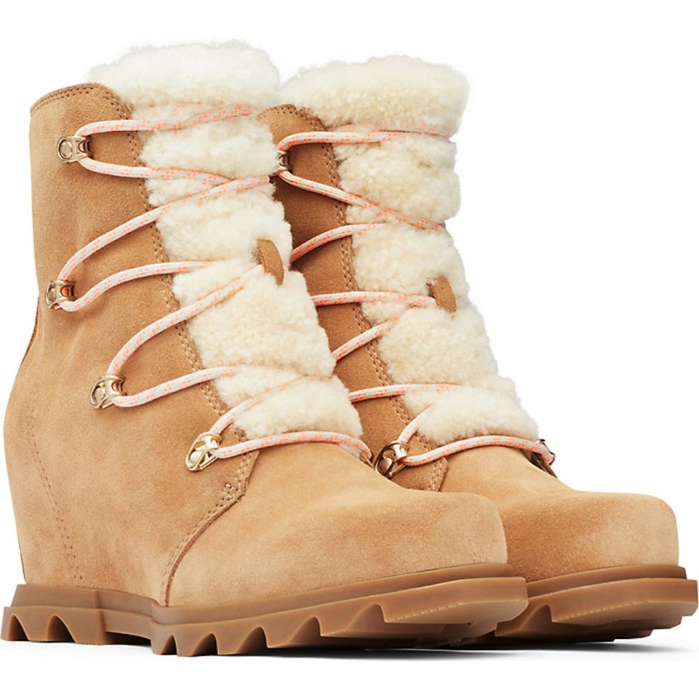 NIB SOREL Joan of Arctic Wedge III Lace Cozy, Size 7.5